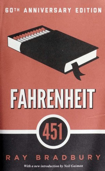 Fahrenheit 451 front cover by Ray Bradbury, ISBN: 1451673310