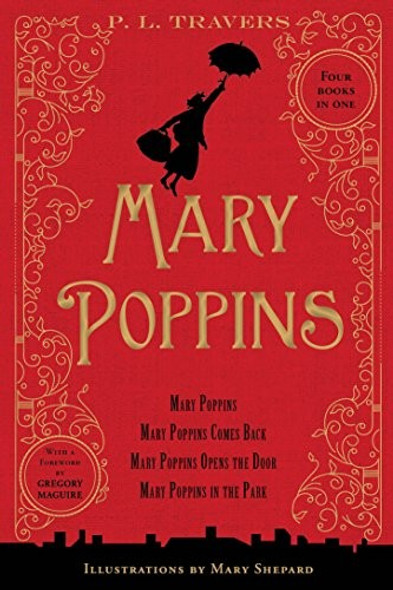 Mary Poppins: 80th Anniversary Collection front cover by P. L. Travers, ISBN: 0544340477