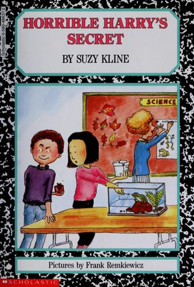 Horrible Harry's Secret 4 Horrible Harry front cover by Suzy Kline, ISBN: 0590466372