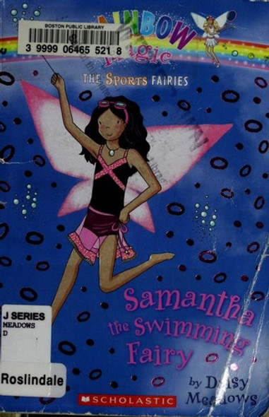 Samantha the Swimming Fairy 5 The Sports Fairies: Rainbow Magic front cover by Daisy Meadows, ISBN: 0545202566