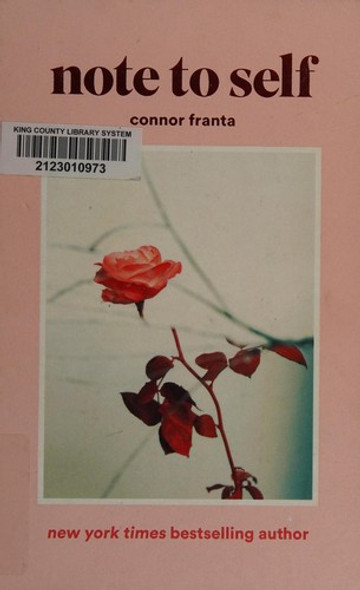 Note to Self front cover by Connor Franta, ISBN: 1501158015