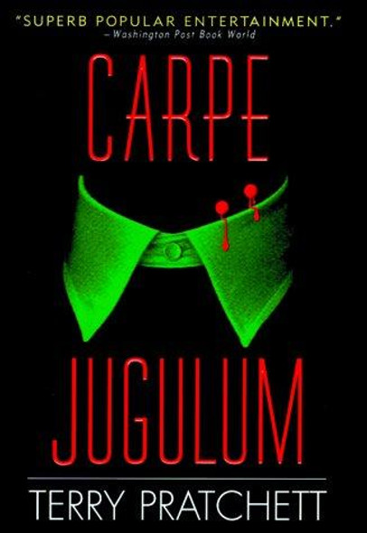 Carpe Jugulum: A Novel of Discworld front cover by Terry Pratchett, ISBN: 0061051586