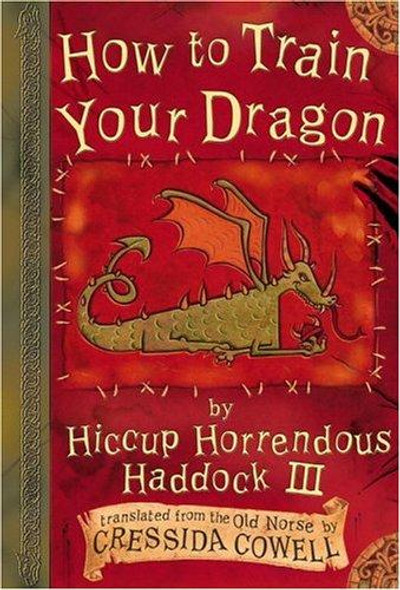 How to Train Your Dragon 1 front cover by Cressida Cowell, ISBN: 0316737372