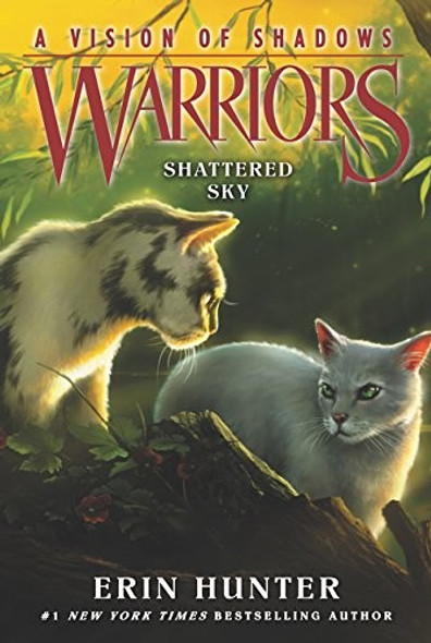 Shattered Sky 3 Warriors: A Vision of Shadows front cover by Erin Hunter, ISBN: 0062386476