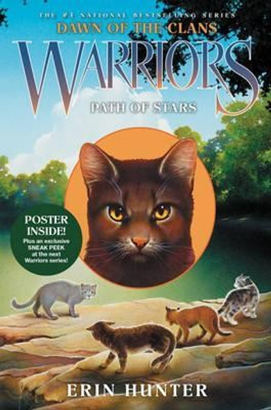 Path of Stars 6 Warriors: Dawn of the Clans front cover by Erin Hunter, ISBN: 0062063669