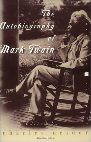 The Autobiography of Mark Twain front cover by Mark Twain, ISBN: 0060955422