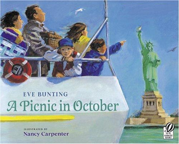 A Picnic in October (Rise and Shine) front cover by Eve Bunting, ISBN: 0152050655
