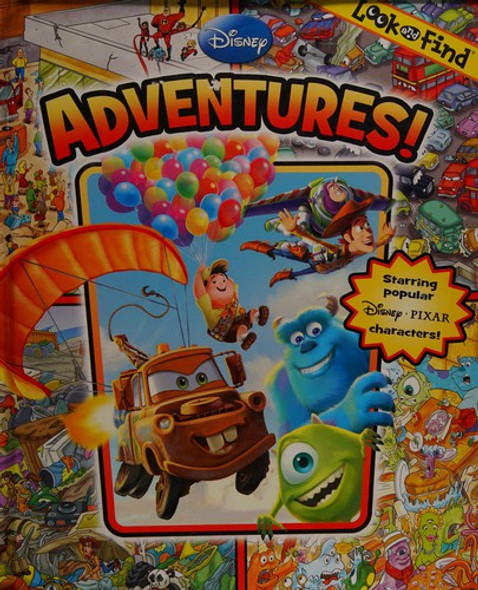 Look and Find Disney Pixar Adventures front cover, ISBN: 1412771463