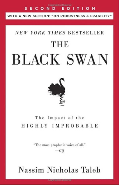 The Black Swan (2nd, Second Edition) front cover by Nassim Nicholas Taleb, ISBN: 081297381X