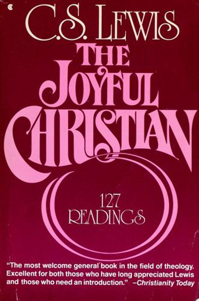 The Joyful Christian front cover by C. S. Lewis, ISBN: 0020869304