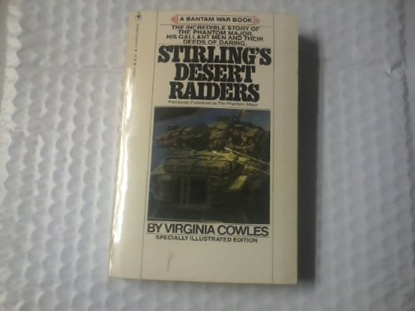 Stirling's Desert Raiders front cover by Virginia Cowles, ISBN: 0553125850