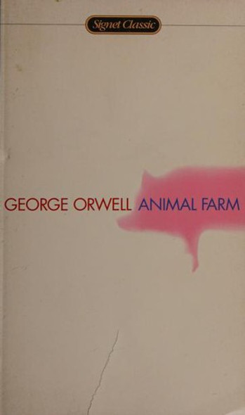 Animal Farm front cover by George Orwell, ISBN: 0451526341