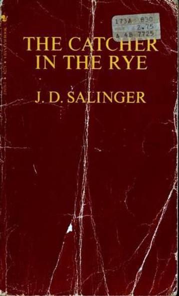 The Catcher In the Rye front cover by J. D. Salinger, ISBN: 0553239767