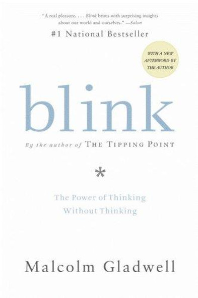 Blink front cover by Malcolm Gladwell, ISBN: 0316057908