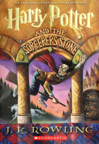Sorcerer's Stone 1 Harry Potter front cover by J.K. Rowling, ISBN: 059035342X