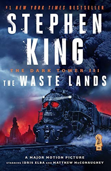 The Waste Lands 3 Dark Tower front cover by Stephen King, ISBN: 1501143549