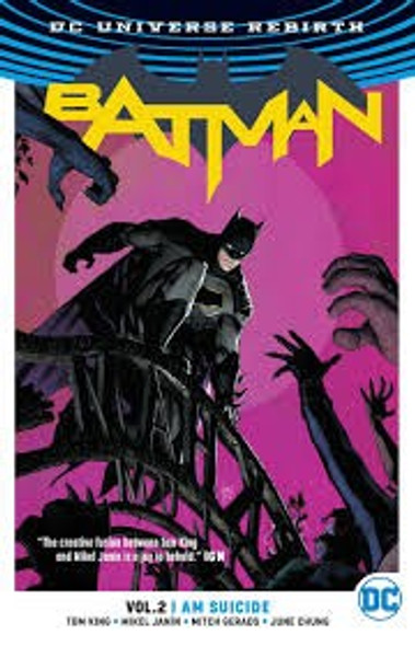 Batman Vol. 2: I Am Suicide (Rebirth) front cover by Tom King, ISBN: 1401268544