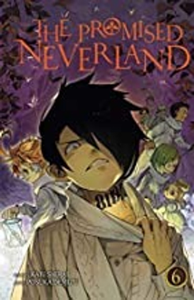 The Promised Neverland, Vol. 6 (6) front cover by Kaiu Shirai, ISBN: 1974701476