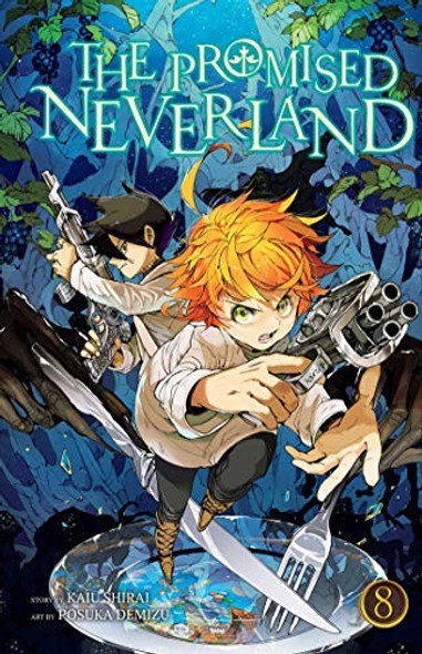 The Promised Neverland, Vol. 8 (8) front cover by Kaiu Shirai, ISBN: 1974702294