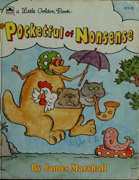 Pocketful of Nonsense (Little Golden Book) front cover by James Marshall, ISBN: 0307001407