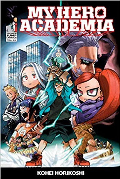 My Hero Academia 20 front cover by Kohei Horikoshi, ISBN: 1974707733