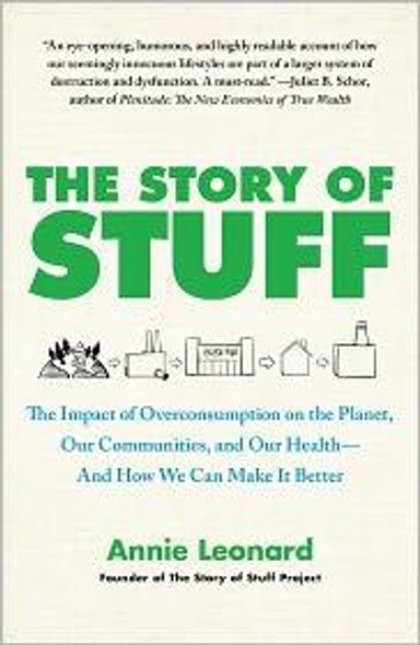 The Story of Stuff: The Impact of Overconsumption on the Planet, Our Communities, and Our Health-And How We Can Make It Better front cover by Annie Leonard, ISBN: 1451610297