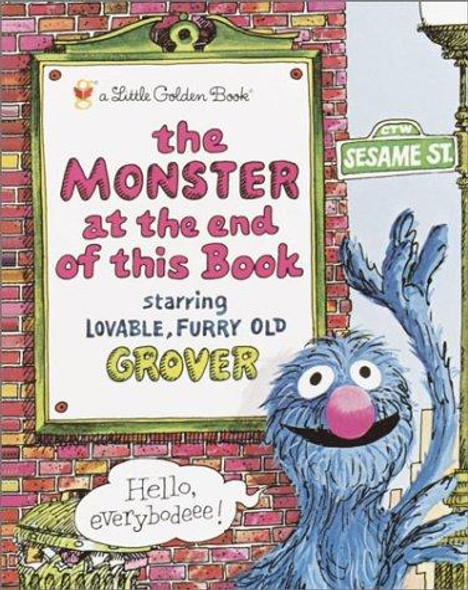 The Monster at the End of This Book (Little Golden Book) front cover by Jon Stone, ISBN: 0307010856