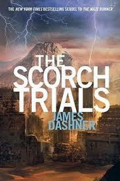 The Scorch Trials 2 Maze Runner front cover by James Dashner, ISBN: 0385738765