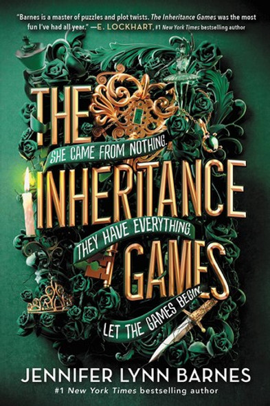 The Inheritance Games 1 front cover by Jennifer Lynn Barnes, ISBN: 0759555400