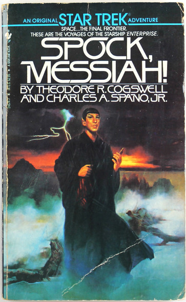 Spock Messiah (Star Trek) front cover by  Theodore R. Cogswell, Charles A. Spano Jr., ISBN: 0553246747