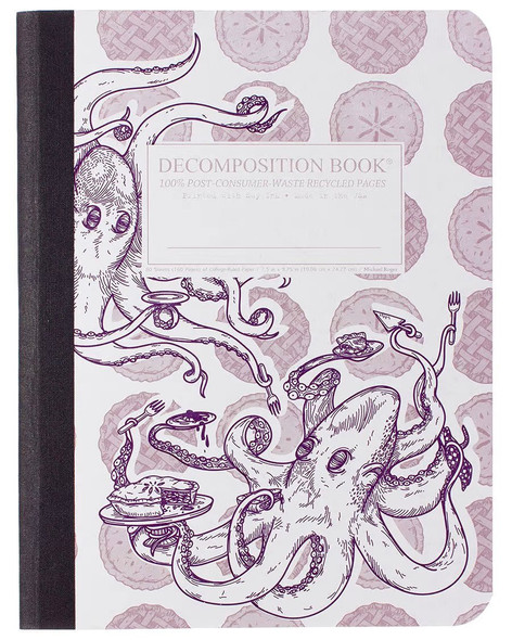 Octopie Decomposition Notebook front cover, ISBN: 1401540554