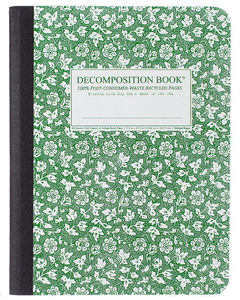 Parsley Decomposition Notebook College Ruled front cover, ISBN: 140154018X