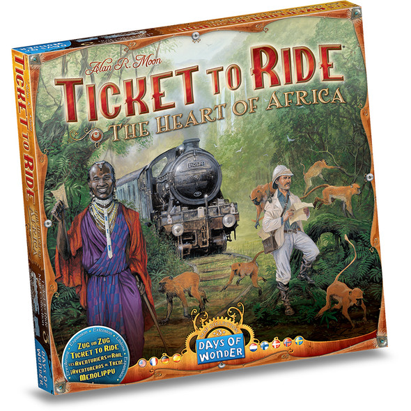 Ticket to Ride 3 Heart of Africa front cover