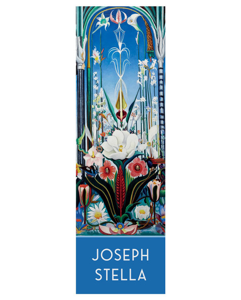 Joseph Stella: Flowers, Italy Bookmark front cover by unknown author, ISBN: 0764985671