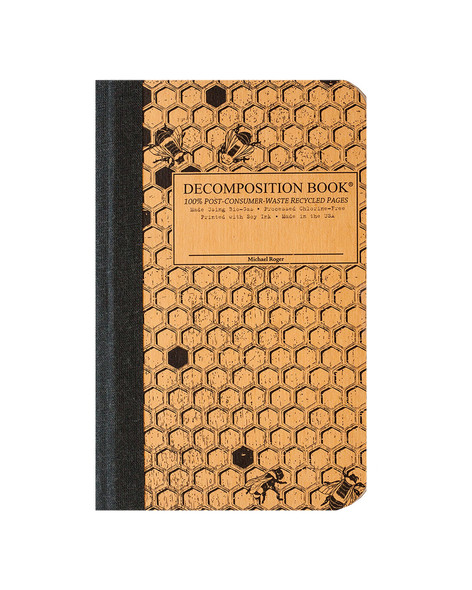 Honeycomb Pocket 4x6 Decomposition Book Lined front cover, ISBN: 1412430860