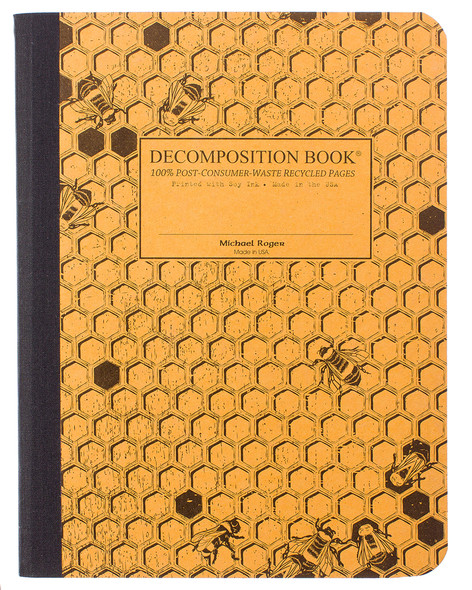 Honeycomb Decomposition Book Lined front cover, ISBN: 1412461502