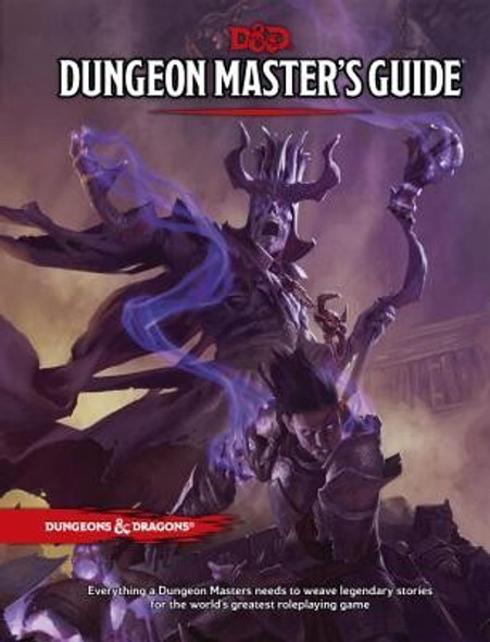 Dungeon Master's Guide 5th (D&D Core Rulebook) front cover by Wizards Rpg Team, ISBN: 0786965622
