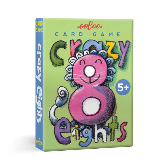 Crazy Eights Card Game front cover