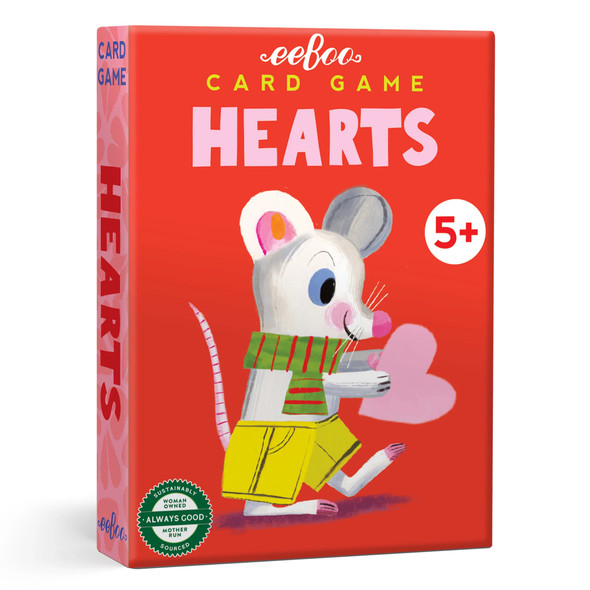 Hearts Playing Card Game front cover