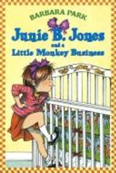 A Little Monkey Business 2 Junie B. Jones front cover by Barbara Park, ISBN: 0439130735