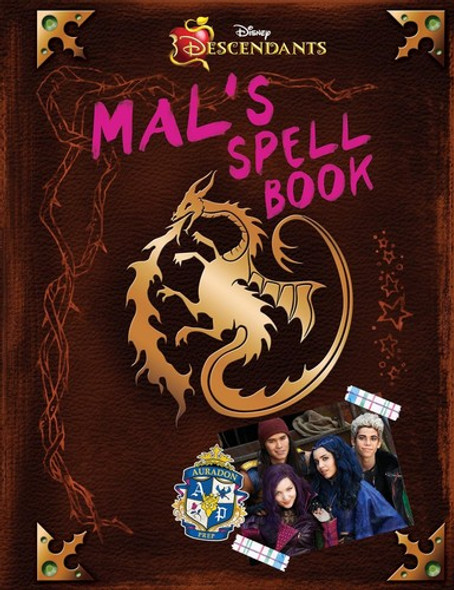 Mal's Spell Book (Descendants) front cover by Disney Book Group, ISBN: 1484726383