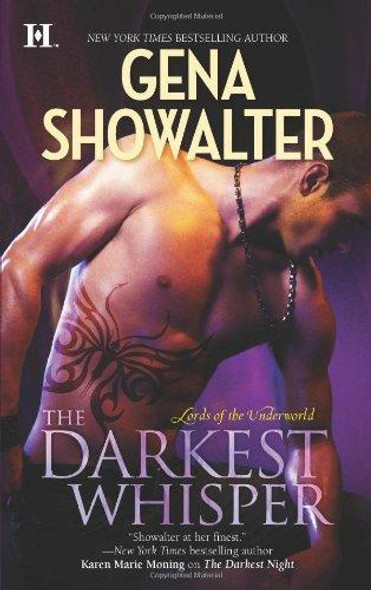 The Darkest Whisper 4 Lords of the Underworld front cover by Gena Showalter, ISBN: 0373773927