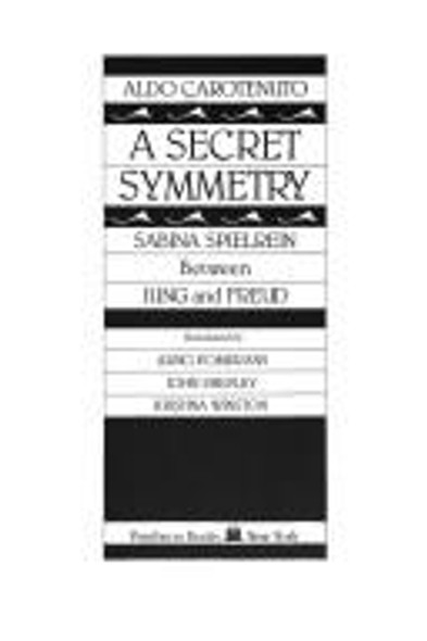 A Secret Symmetry front cover by Aldo Carotenuto, ISBN: 0394722957