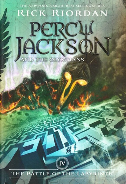 The Battle of the Labyrinth 4 Percy Jackson and the Olympians front cover by Rick Riordan, ISBN: 1423101499