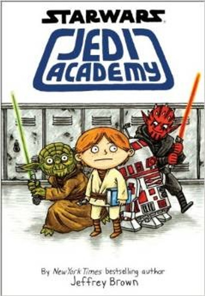 Jedi Academy 1 Jedi Academy (Star Wars) front cover by Jeffrey Brown, ISBN: 0545505178