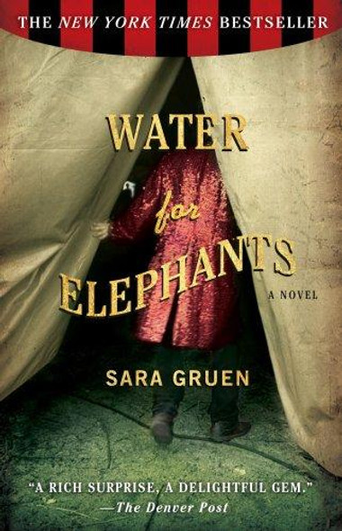 Water for Elephants front cover by Sara Gruen, ISBN: 1565125606