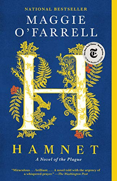 Hamnet front cover by Maggie O'Farrell, ISBN: 1984898876