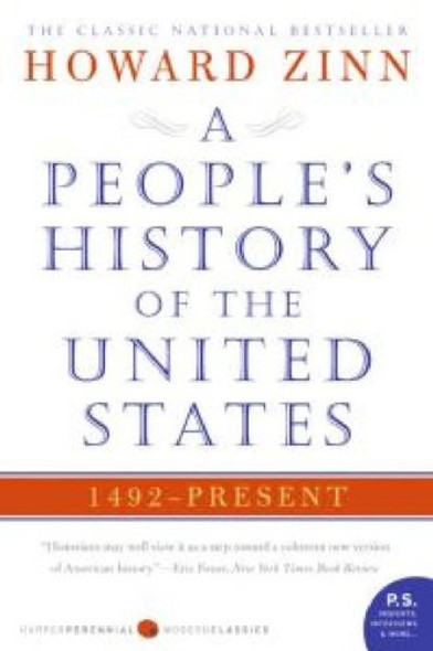 A People's History of the United States: 1492 to Present front cover by Howard Zinn, ISBN: 0060838655