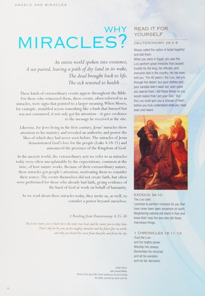 ABS Angels and Miracles: The Spiritual Realm and The World You Know front cover by American Bible Society, ISBN: 160320086X