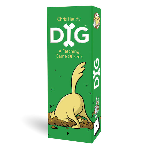 Dig: Micro Card Game front cover by Chris Handy
